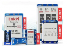 EnkPi 是一系列使用 Raspberry Pi Pico W 的电子墨水显示器