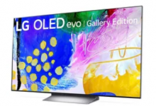 具有 1,000 尼特峰值 HDR 亮度的 65 英寸 LG G2 OLED 电视降低了 44%