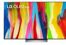 65 英寸 LG C2 OLED 重新开始销售 建议零售价优惠 43%