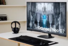 三星宣布推出具有 144 Hz 刷新率的 Odyssey Neo G7 43 英寸 4K Mini-LED 显示器