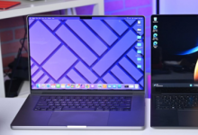 三星 Galaxy Book 3 Ultra 与 16 英寸 MacBook Pro 的比较