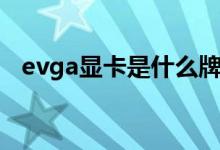 evga显卡是什么牌子（evga显卡怎么样）