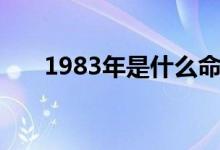 1983年是什么命（1984年是什么命）