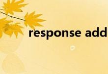 response addheader setheader