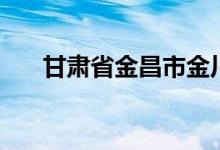 甘肃省金昌市金川区（甘肃省金昌市）