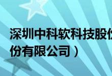 深圳中科软科技股份有限公司（中科软科技股份有限公司）