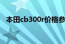 本田cb300r价格参数（本田cb300r价格）