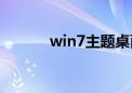 win7主题桌面（w7电脑主题）