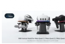 KIWI design 推出 Made for Meta RGB 充电座 适用于 Quest 系列耳机