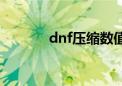 dnf压缩数值（dnf压缩胶囊）