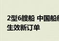 2型6艘船 中国船舶广船国际在希腊海事展上生效新订单