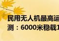 民用无人机最高运输记录！大疆FC30珠峰实测：6000米稳载15公斤