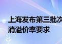 上海发布第三批次商品住房用地出让公告 取消溢价率要求