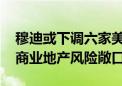 穆迪或下调六家美国地区性银行的评级 担忧商业地产风险敞口