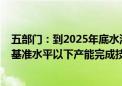 五部门：到2025年底水泥熟料产能控制在18亿吨左右 能效基准水平以下产能完成技术改造或淘汰退出