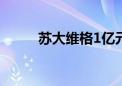 苏大维格1亿元成立科技产投公司