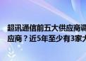 超讯通信前五大供应商调查：“自己人”设立公司做外协供应商？近5年至少有3家大供应商疑为关联方