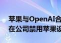 苹果与OpenAI合作惹怒马斯克 后者称或将在公司禁用苹果设备