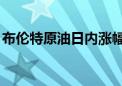 布伦特原油日内涨幅达3.0% 报82.02美元/桶