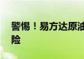 警惕！易方达原油证券投资基金54次提示风险