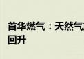 首华燃气：天然气产量将随新建气井投产稳步回升