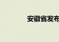 安徽省发布强对流黄色预警