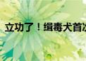 立功了！缉毒犬首次搜毒查获超10公斤冰毒