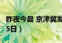 昨夜今晨 京津冀发生这些大事（2024年6月15日）