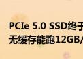 PCIe 5.0 SSD终于要便宜了！群联E31T主控无缓存能跑12GB/s