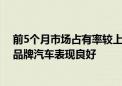 前5个月市场占有率较上年同期提升8.2个百分点—— 中国品牌汽车表现良好