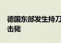 德国东部发生持刀伤人事件致1死3伤 凶手被击毙