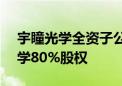 宇瞳光学全资子公司拟2.35亿元收购玖洲光学80%股权