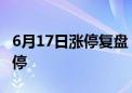 6月17日涨停复盘：ST三圣6连板 鹏鼎控股涨停