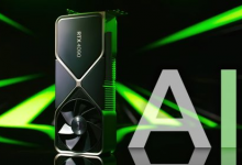 NVIDIA GeForce RTX 4090 GPU 提供比笔记本电脑 CPU 高达 15 倍的 AI 吞吐量