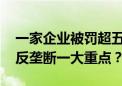 一家企业被罚超五千万 城镇燃气领域何以成反垄断一大重点？