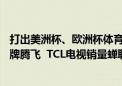 打出美洲杯、欧洲杯体育营销组合牌——全球化战略助力品牌腾飞  TCL电视销量蝉联全球第二