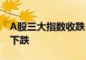 A股三大指数收跌：沪指四连阴 近5000只股下跌