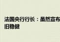 法国央行行长：虽然宣布提前选举引发抛售 但法国银行业依旧稳健