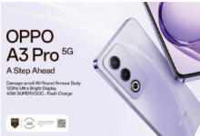 OPPO A3 Pro 5G 配备 6.67 英寸 120Hz 显示屏