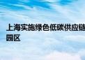 上海实施绿色低碳供应链升级计划 支持建设零碳工厂和零碳园区