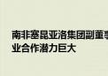 南非塞昆亚洛集团副董事长莱汉·瑟弗：南非与中国新兴产业合作潜力巨大