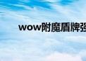 wow附魔盾牌强效耐力（wow附魔）