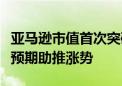 亚马逊市值首次突破2万亿美元 AI狂潮与降息预期助推涨势