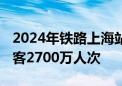 2024年铁路上海站暑运方案出台 预计发送旅客2700万人次