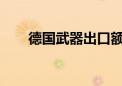 德国武器出口额因俄乌冲突大幅增长