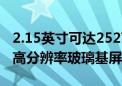 2.15英寸可达2527PPI！日本JDI开发全球最高分辨率玻璃基屏幕