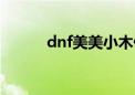 dnf美美小木偶属性（dnf美美）