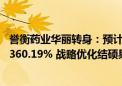 誉衡药业华丽转身：预计上半年归母净利润激增253.99%至360.19% 战略优化结硕果