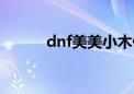 dnf美美小木偶属性（dnf美美）