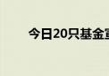 今日20只基金宣告限购 半数为债基